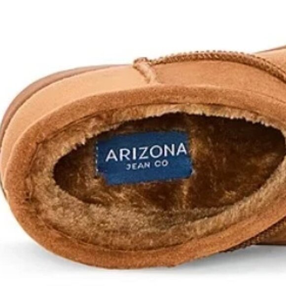 NWB Arizona Jean Co Womens Slater Flat Heel Winter Boots Brown Size 9 MSRP $60 - Picture 4 of 6